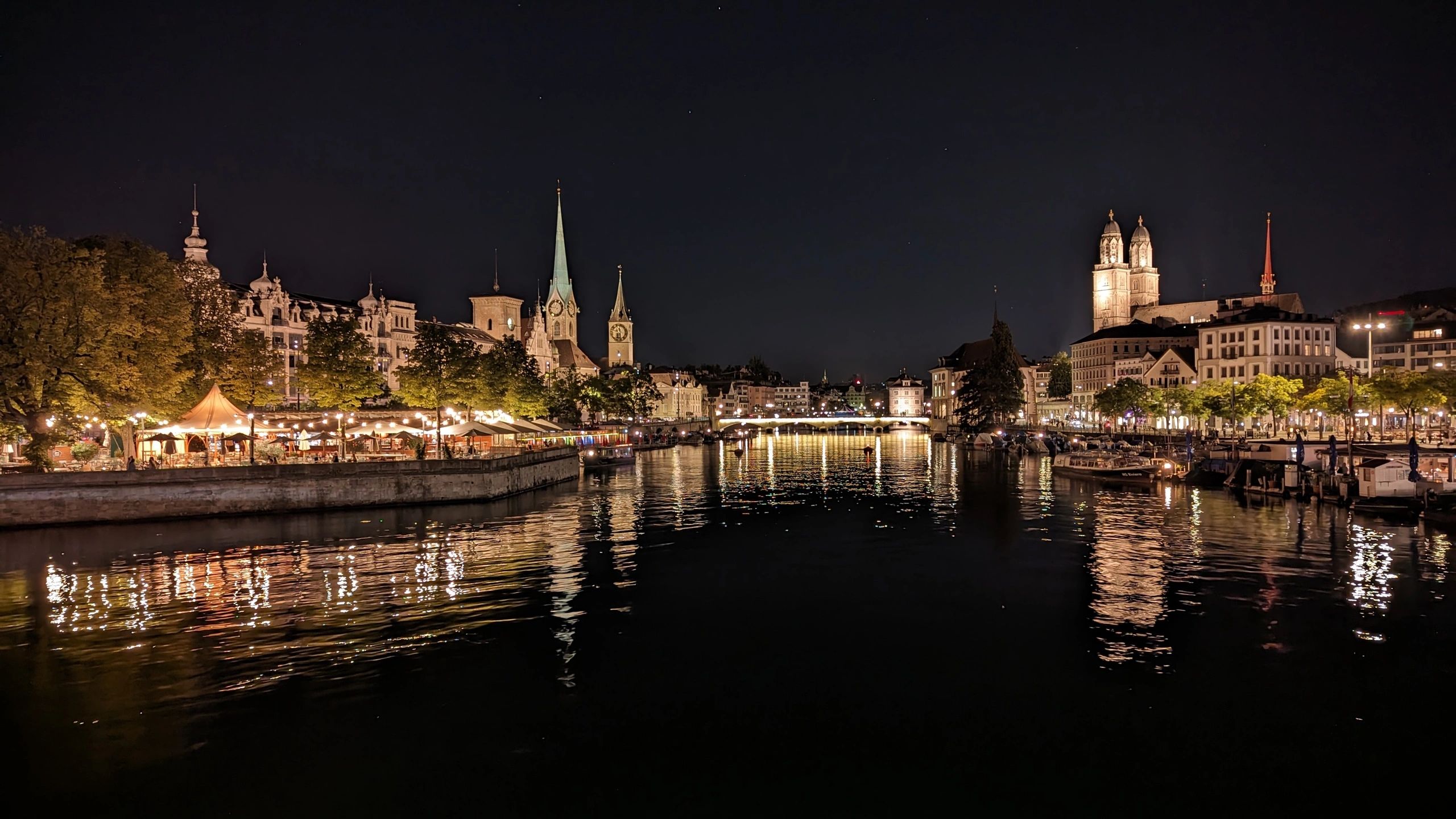 Swiss city view representing international advisory reach